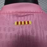 2025/2026 Player Version Barcelona Special Edition Pink Football Shirt - Image 9