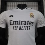 2024/2025 Player Version Real Madrid Home Football Shirt - Image 3