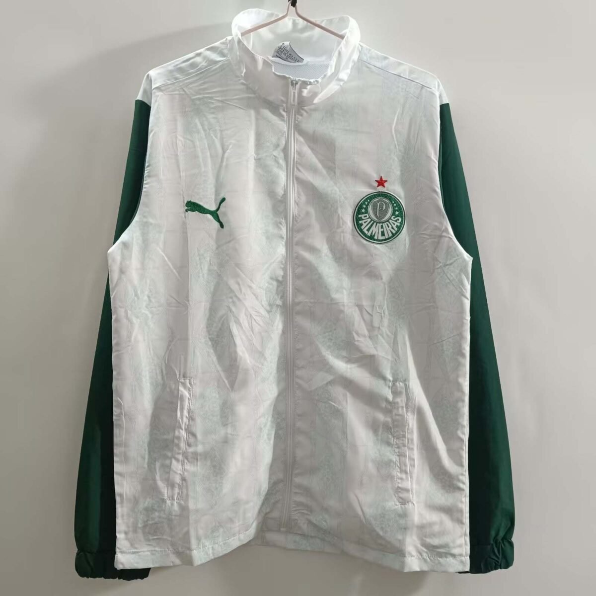 2025/2026 Palmeiras Windbreaker White Jersey - Image 3
