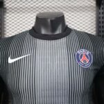 2025/2026 Player Version Psg Paris Saint-Germain Goalkeeper Black Football Shirt - Image 5