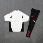 2025/2026 Liverpool White Half-Pull Training Suit  Set - Image 3