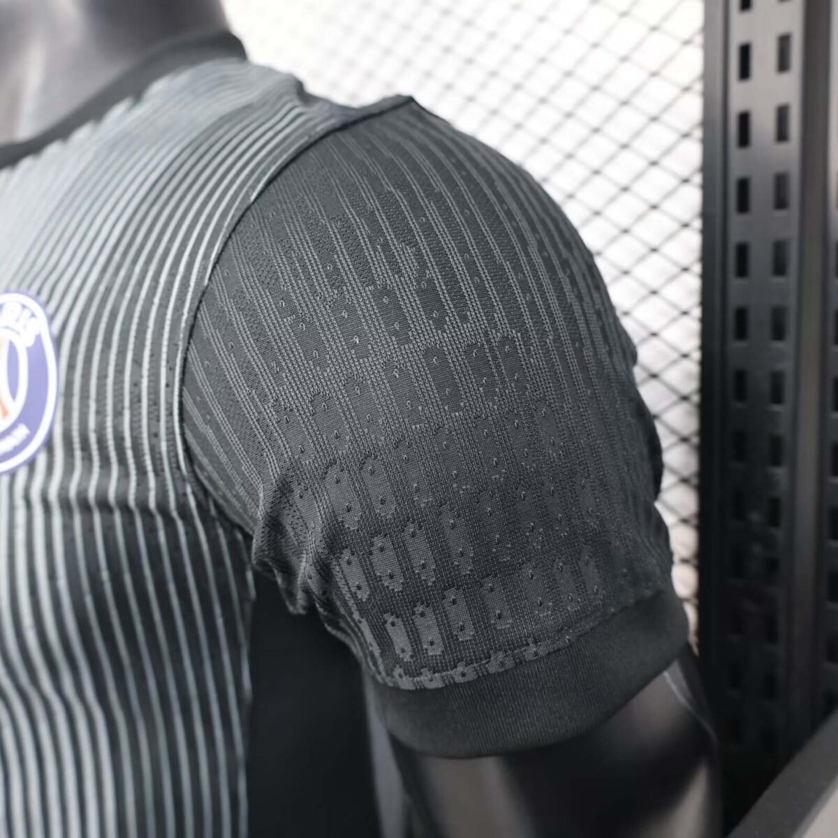 2025/2026 Player Version Psg Paris Saint-Germain Goalkeeper Black Football Shirt - Image 7