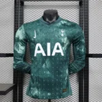 2024/2025 Player Version Long Sleeve Tottenham Third Away Football Shirt