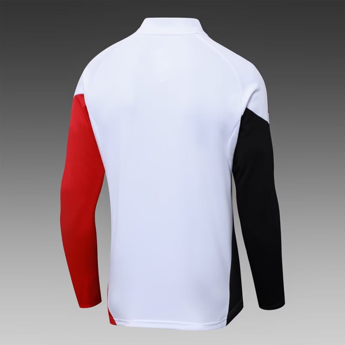 2025/2026 Ajax Half-Pull Training Suit White Football Shirt Set - Image 4
