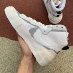 Sacai x Blazer Mid ‘White Grey’ - Image 5