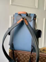 Christopher PM Backpack in Black and Blue – LW166 - Image 3