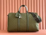 GUCCI GG RUBBER-EFFECT LARGE DUFFLE BAG – BG145