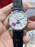 Blancpain Villeret 6654 Moonphase (Steel) – APS Factory Clone 6654 Movement