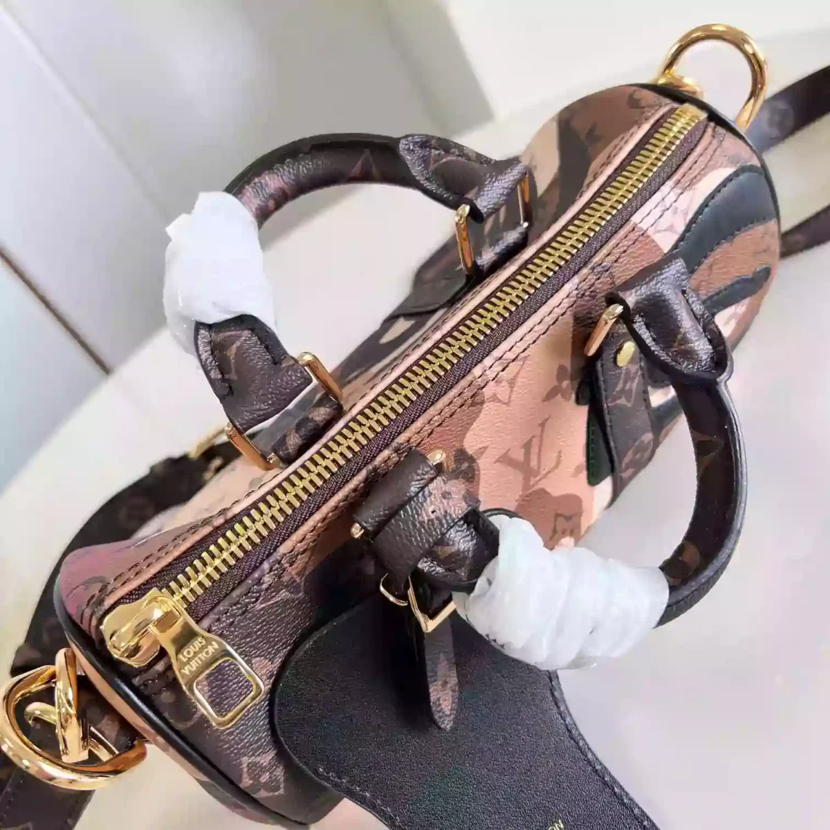 Keepall Bandoulière 25 Bag Brown M46678 – LW254 - Image 6