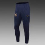 2022 France Half-Pull Training Suit Royal Blue Football Shirt Set - Image 5