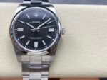Rolex Oyster Perpetual 41mm Bright Black Dial Smooth Bezel Oyster Bracelet (124300) DD3230 Movement - Image 2
