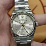 Rolex Oyster Perpetual 36 Silver Dial Smooth Bezel Oyster Bracelet (126000) DD3230 Movement
