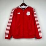 2023/2024 Ajax Reversible Windbreaker??Red-White??Soccer Jersey - Image 2
