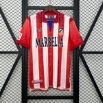 1998/1999 Retro Atletico Madrid Home Soccer Jersey