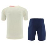 2025/2026 Barcelona Training Wear Set Beige Football Shirt - Image 2
