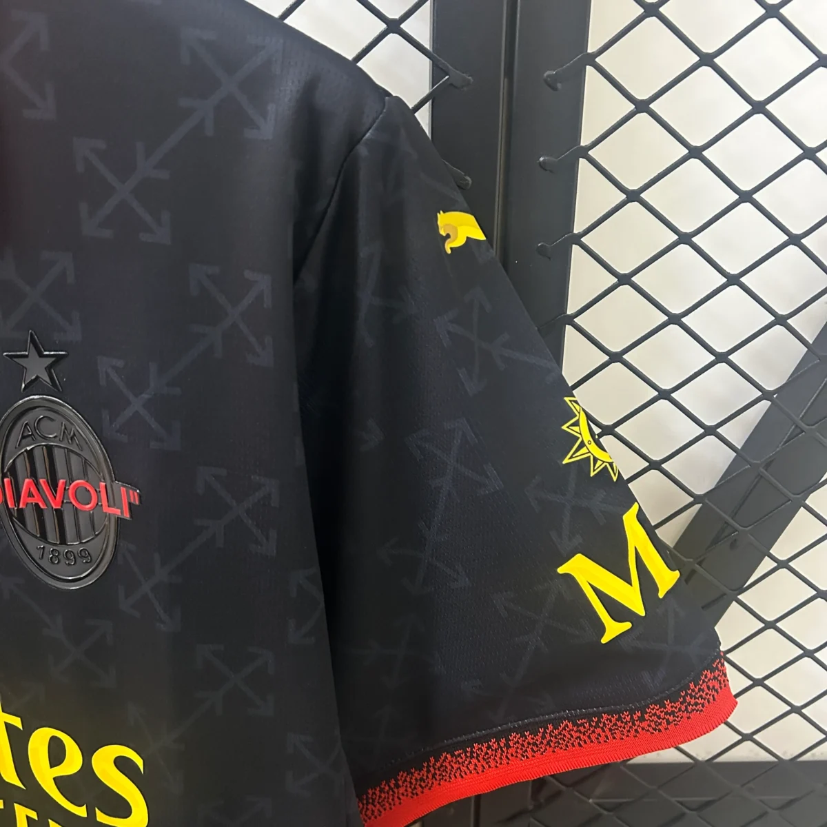 2024/2025 AC Milan Fourth Away Black Soccer Jersey - Image 6