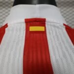 2025/2026 Player Version Long Sleeve Atletico Madrid Home Football Shirt - Image 7
