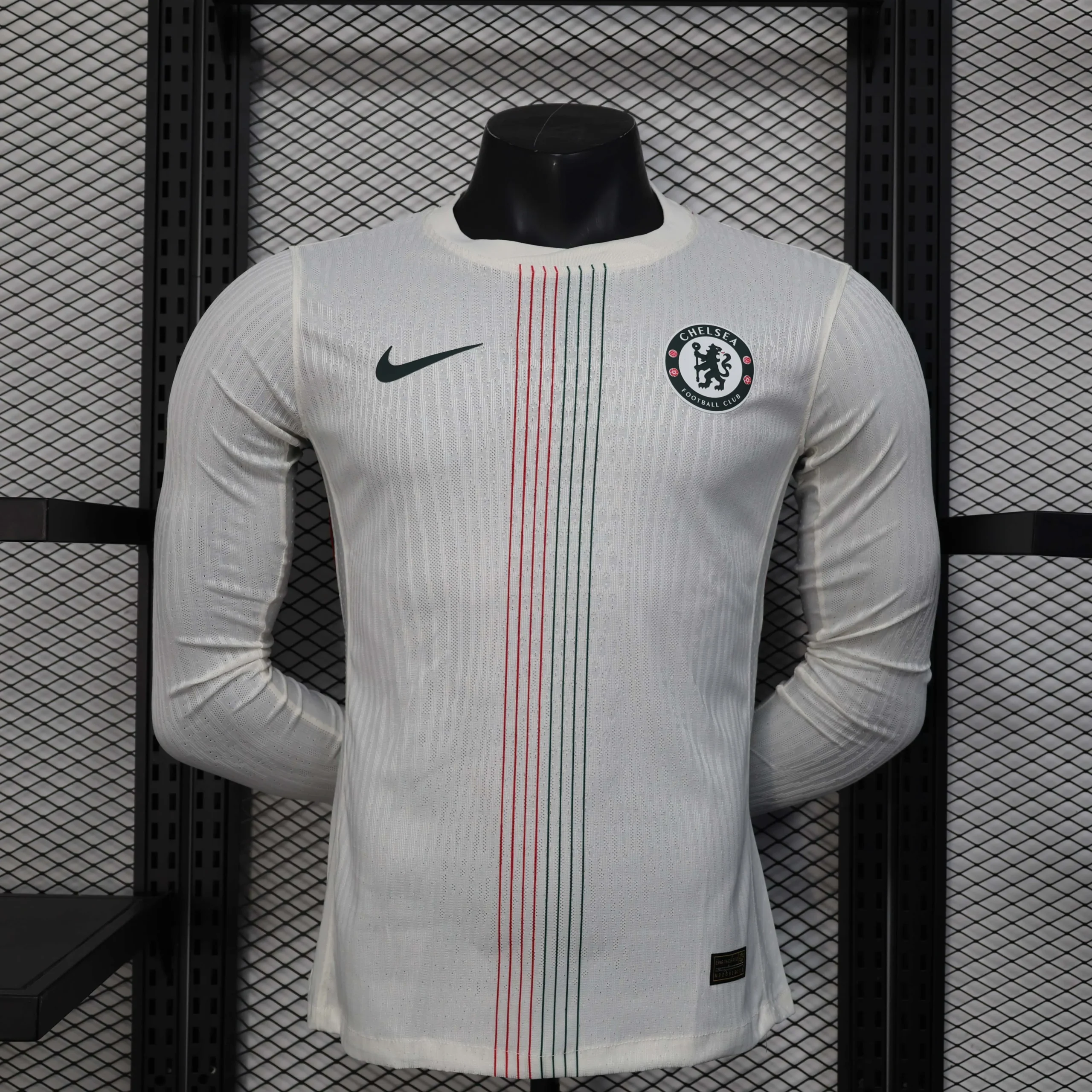 acc8a546de1bce5ddf6ee39764dc4344.webp 2025/2026 Long Sleeve Player Version Chelsea Away Football Shirt - Image 1