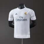 2015-2016 Retro Real Madrid Home Player Version Football Shirt