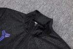 2025/2026 Barcelona Long Zip Jacket Black Jersey Set - Image 4