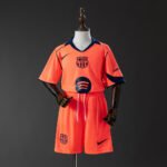 2025/2026 Barcelona Third Away Football Shirt Kids Size