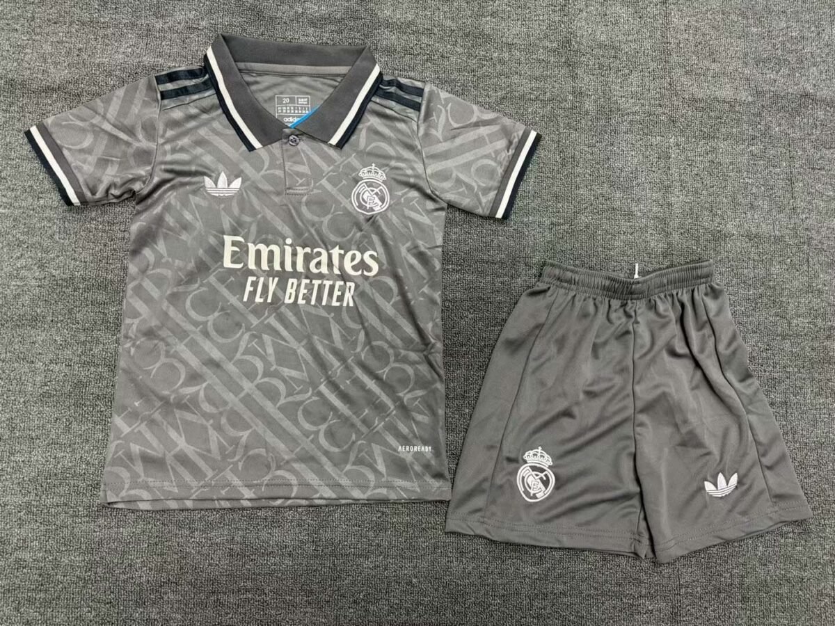 2024/2025 Real Madrid Away Third Football Shirt Kids Size - Image 5