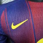 2025/2026 Player Version Long Sleeve Barcelona Home Football Shirt - Image 4