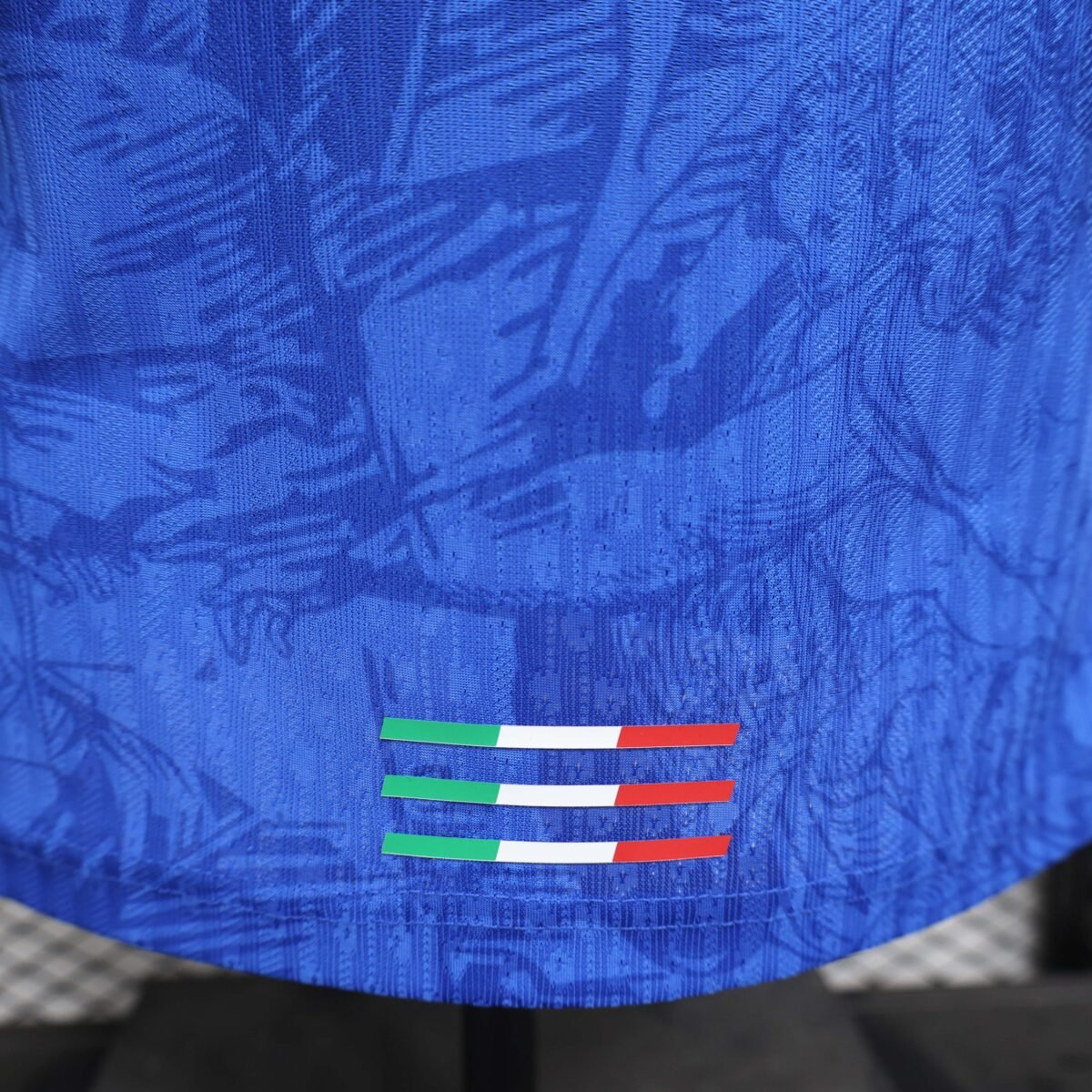 2025 Player Version Italy Training Wear Blue Football Shirt - Image 9