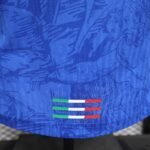 2025 Player Version Italy Training Wear Blue Football Shirt - Image 9