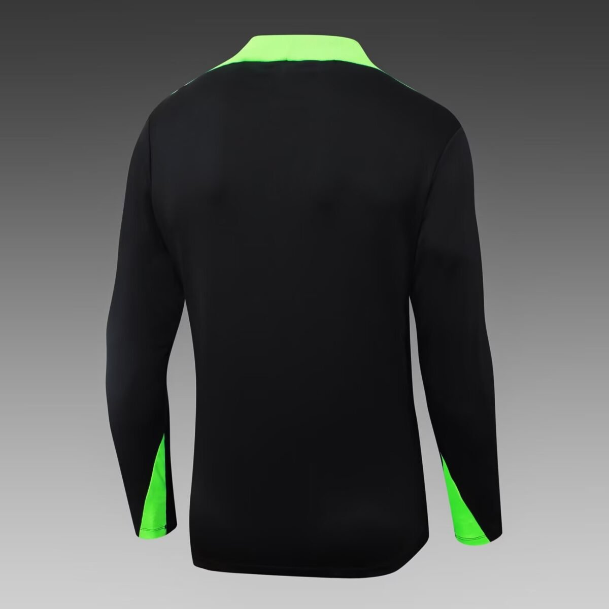 2025 Brazil Long Zipped Jacket Black Jersey Set - Image 4