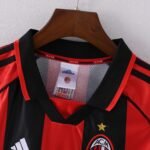 1998/1999 Retro AC Milan Home Football Shirt - Image 3