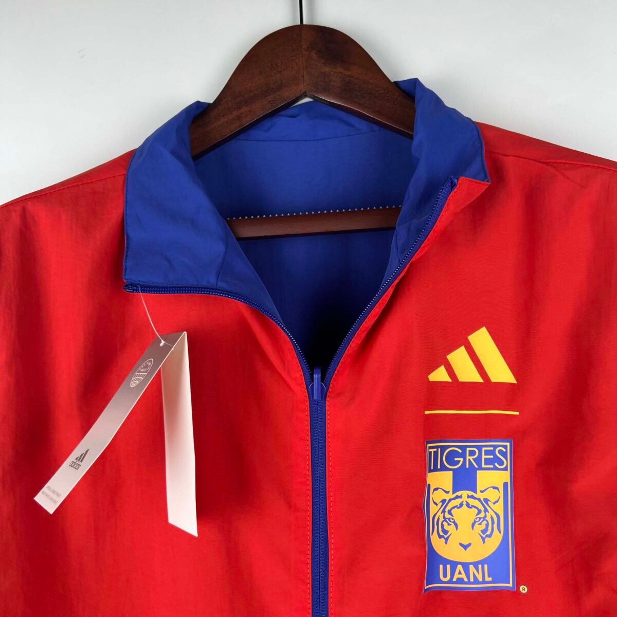 2023/2024 Tigres Reversible Windbreaker??Blue-red??Soccer Jersey - Image 10