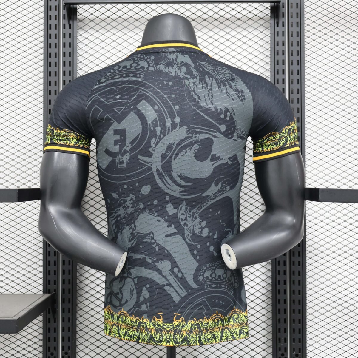 2024/2025 Player Version Real Madrid Special Edition Black and grey Football Shirt - Image 2