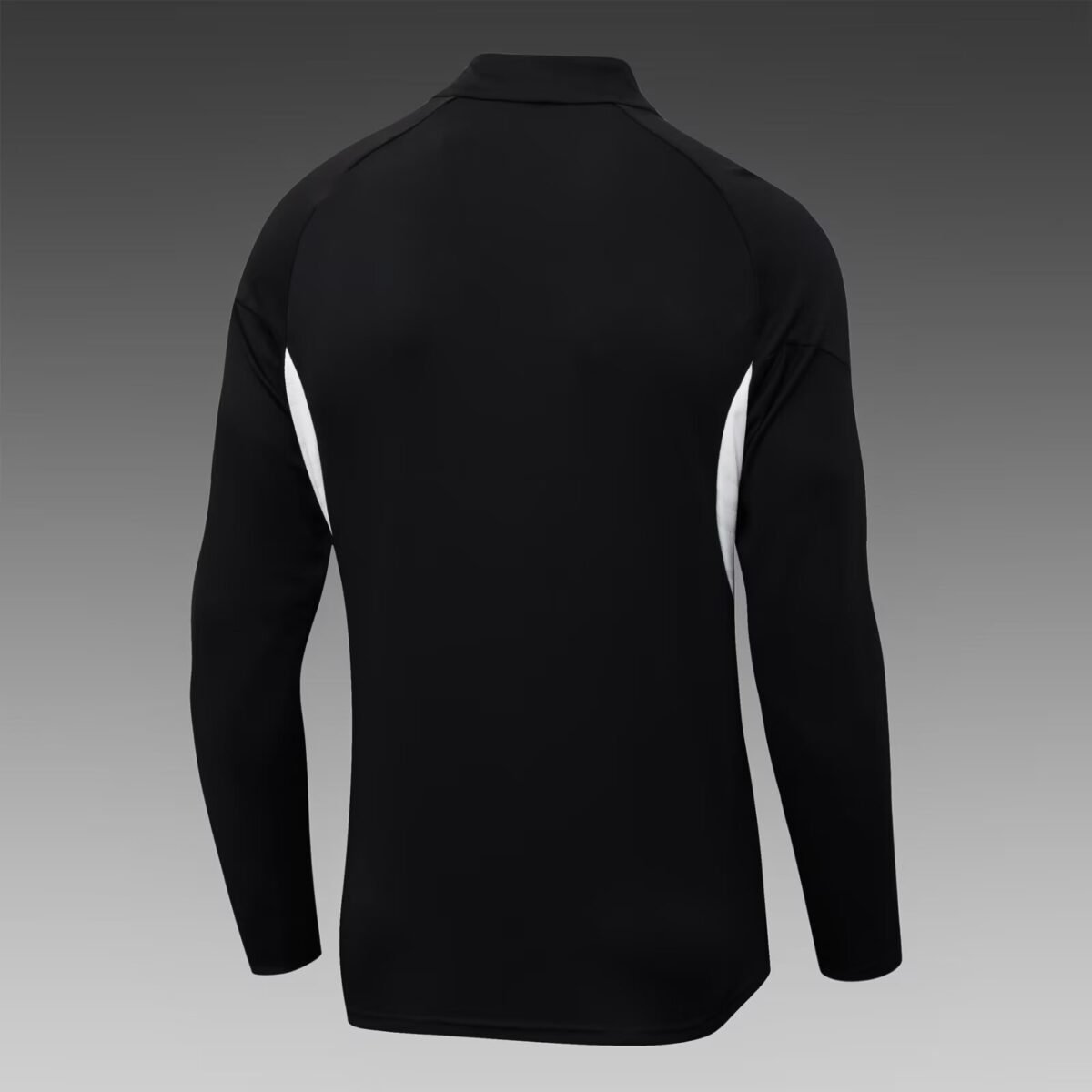 2025/2026 Liverpool Half-Pull Training Suit Black Jersey Set - Image 4
