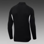 2025/2026 Liverpool Half-Pull Training Suit Black Jersey Set - Image 4