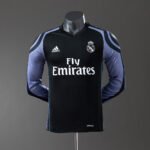 2016/2017 Player Version Retro Real Madrid Third Away Long Sleeve Jersey