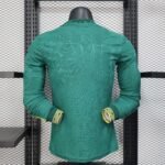 2025 Long Sleeve Player Version Mexico National Gold cup Version Green Football Shirt - Image 2