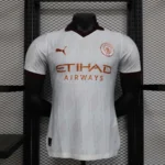 2023/2024 Player Version Manchester City Away Football Shirt
