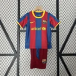 2010/2011 Retro Barcelona Home Football Shirt Kids Size
