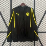 2024/2025 Dortmund Windbreaker Black Football Shirt Set