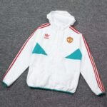 2023 Manchester United Windbreaker white  Edge - Image 4