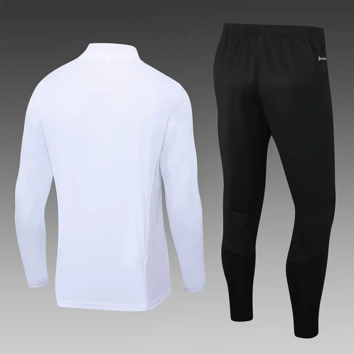 2023/2024 Manchester United Half-Pull Training Suit White Football Shirt Set - Image 2