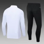 2023/2024 Manchester United Half-Pull Training Suit White Football Shirt Set - Image 2