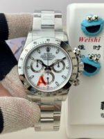 Rolex Cosmograph Daytona White Dial Steel Bezel (116520) DD4130 Movement