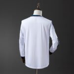 2012/2013 Retro Long Sleeve Real Madrid Home - Image 2