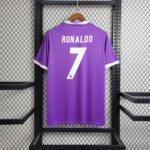 2016/2017 Retro Real Madrid Away Football Shirt - Image 2