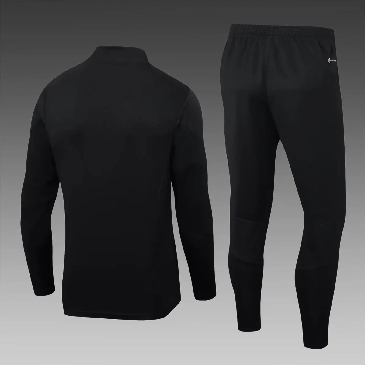 2023/2024 Manchester United Half-Pull Training Suit Black Football Shirt Set - Image 2