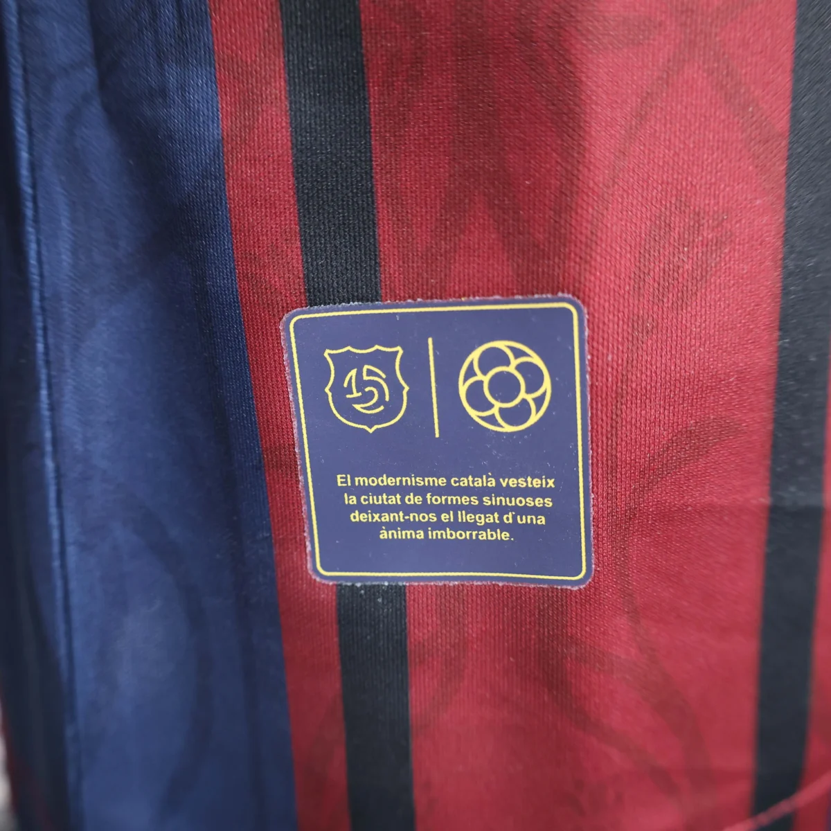 2025/2026 Player Version Barcelona 125th Anniversary Edition Red and blue Football Shirt - Image 8