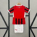 2024/2025 AC Milan Home Football Shirt Kids Size - Image 2
