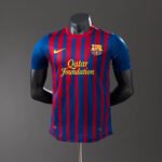2011/2012 Retro Player Version Barcelona  Home Football Shirt